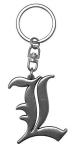 Death Note - L Symbol 3D Metal Keychain