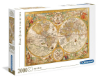 Pusle kaardiga Clementoni Ancient Map, 32557, 2000 tk