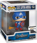 Tegelaskuju Funko POP! Marvel Deluxe Avengers Assemble Series - captain america Exclusive