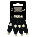 Juuksekummide komplekt Glamour 4 tk