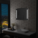 vidaXL vannitoa LED-seinapeegel 80 x 60 cm
