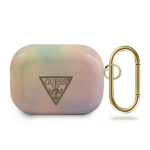 Guess GUACAPTPUMCGG01 AirPods Pro kate raudona/rožinė Tie & Dye kollektsioon