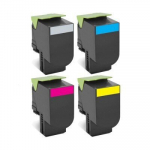 Analoog toonerite komlepkt Lexmark 702H / CS310 (BK/C/M/Y)
