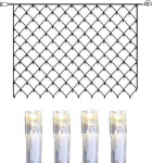 Valgusv&otilde;rk System Decor, 2x1,5m, 100 LED, l&auml;bipaistev kaabel, IP44