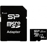 Silicon Power Elite UHS-I 64 GB, MicroSD