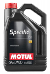 Motul SPetsiifiline &Otilde;li 0720 5W-30 5L Must