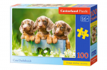 Puzzle 100 CUTE DACHSHUNDS 111213