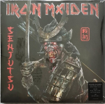 3LP Iron Maiden Senjutsu (Special Edition, Silver & Black Marble) Vin&uuml;&uuml;lplaat