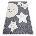 Laste vaip JOY Moon, lastele - Struktuuriline, kahel tasemel fliis hall / koor