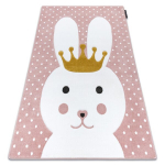 Vaip PETIT BUNNY J&auml;nes roosa