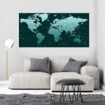 Maailmakaart riikide ja pealinnade nimedega, kingituseks n&ouml;&ouml;pn&otilde;elad! DB005 140x70 cm.