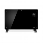 Dekoratiivne konvektsioonk&uuml;tteseade 65x47x8 cm WARMTEC EGW 1500 W Wi-Fi juhtimisfunktsiooniga, must