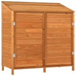 Aiakuur vidaXL, pruun, 102 x 52 x 112 cm, nulupuit
