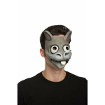 Masque d'&acirc;ne - DisfraZZes - Taille unique - Multicolore - Gris - Mixte