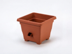 Automaatse kastmisega r&otilde;dupott 5,4 l terrakota, 30x30cm Bergamot