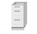 K&ouml;&ouml;gikapp Natalia White Gloss, valge