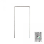 Tsingitud metallist tihvt "U" kujuga 100tk, laius 7cm / k&otilde;rgus 20cm