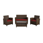 V&auml;lim&ouml;&ouml;bli komplekt Dorel Home Outdoor Living, pruun