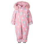 Lenne v&auml;ikelaste kombinesoon 250g Derry 22305*1242, roosa/hall, 68 cm