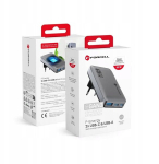 Forcell F-energy Gan Iii 65w Ultra Slim laadija 2x Usb-c, 1x Usb-a