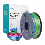 Sunlu Pla+ Siidniit 1,75mm 1kg, l&auml;ikiv vikerkaar