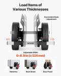 Paneelik&auml;ru Vevor PD453, 453,6 kg, 250 mm rattad
