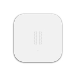 Aqara vibratsiooniandur T1 VB-S01D, CR2032, Zigbee 3.0, Matter, Apple HomeKit, Aqara Home, reguleeritav tundlikkus, valge