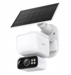 TP-Link turvakaamera Tapo C615F KIT Solar-Powered Floodlight Pan/Tilt Security Camera Kit, valge