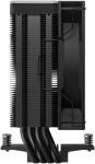 Deepcool protsessori jahuti AG400 BK ARGB R-AG400-BKAMMN-GJD, 75.89 cfm, 31.6 dBA, 1 ventilaator, 4 soojus toru, PWM tugi