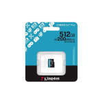 MicroSD - KINGSTON TECHNOLOGY - Canvas Go Plus - 512 Go - UHS-I V30 - A2 - 200 Mo/s