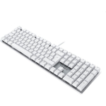 Cherry KC 200 MX klaviatuur G80-3950LIBDE-1, juhtmega, USB t&uuml;&uuml;p A, saksa QWERTZ, valge, h&otilde;bedane, mehaaniline, MX2A Brown