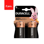 Patareid DURACELL D, LR20, 2 tk., pakis 2 tk.