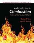 ISE An Introduction to Combustion: Concepts and Applications 4th edition