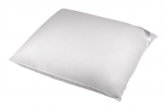 Kolmekambriline naturaalne sulepadi 70x70 cm RL303 hanesulgede t&auml;idisega 1,05 kg, valge