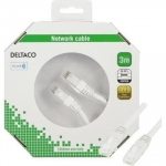 Deltaco TP-63V-K, U/UTP Cat6, 3 m