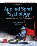 ISE Applied Sport Psychology: Personal Growth to Peak Performance 8th edition