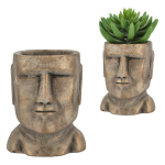 Moai peapott, 13x17x14 cm