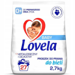 Pesupulber beebi- ja lasteriietele, valget v&auml;rvi riietele Lovela Baby, 2,7 kg