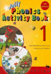 Jolly Phonics Activity Book 1: in Precursive Letters (British English edition) UK ed., s,a,t,i,p,n