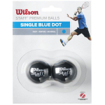 WILSON skvosa bumbinas STAFF Iepakojuma 2 gb. - blue dot