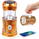 Lamp ja taskulamp Powerbank 3in1 Tourist Camping p&auml;ikeseenergiaga, 230V