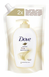 Vedelseebi t&auml;itepakend Dove Caring Fine Silk 500 ml