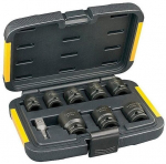 L&ouml;&ouml;kpadrunite komplekt Dewalt, kuusnurkne 1/2" 10-27mm (1612), 9 tk