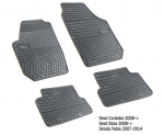 Kummimatid Seat Cordoba III 2008-> /4pc, 0017
