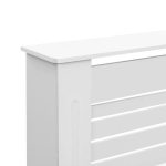 vidaXL radiaatorikatted 2 tk, valged, 172 x 19 x 81,5 cm, MDF