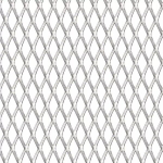 vidaXL v&otilde;rkaed, roostevaba teras 100 x 85 cm, 30 x 17 x 2,5 mm