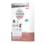 Komplekt h&otilde;renenud v&auml;rvilistele juustele Nioxin System 3: &scaron;ampoon 150 ml + palsam 150 + seerum 50 ml