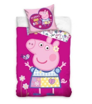 Laste voodipesukomplekt Peppa Pig, 140x200, 2-osaline