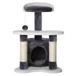 Kassi ronimispuu Sissi, hall valgega