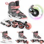 Uisud-rulluisud Spokey Quattro 4in1 929196-929197-929198, roosa